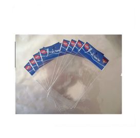 Impresión polivinílica de empaquetado clara de encargo de Flexo de los bolsos para SGS FDA ROHS de las extensiones del pelo