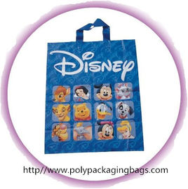 La manija plástica del lazo suave azul de Disney de la moda empaqueta promocional