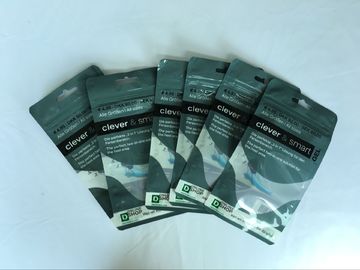 Productos compuestos de la protección del medio ambiente de los bolsos Ziplock de aluminio del pie