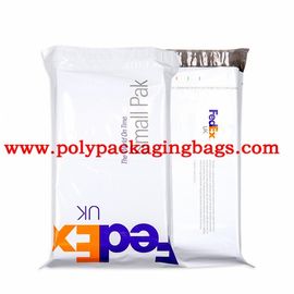 El bolso de envío modificado para requisitos particulares del aire del mensajero blanco expreso del aviador, enviando empaqueta con auto-adhesivo