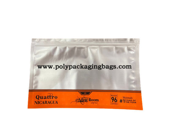Bolso de empaquetado del cigarro translúcido autoadhesivo del papel de aluminio