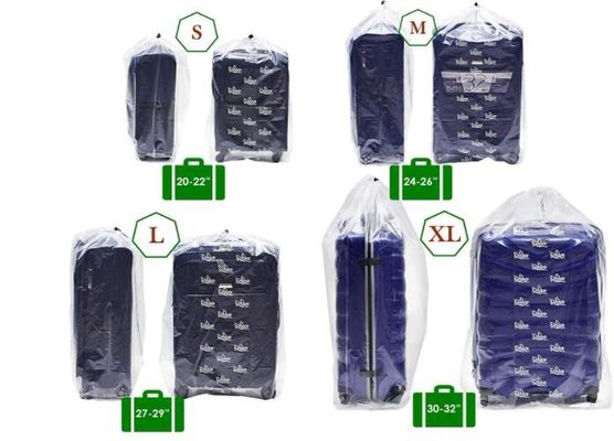 Bolsos plásticos del almacenamiento del lazo de TPCH 0.07m m PE para la ropa