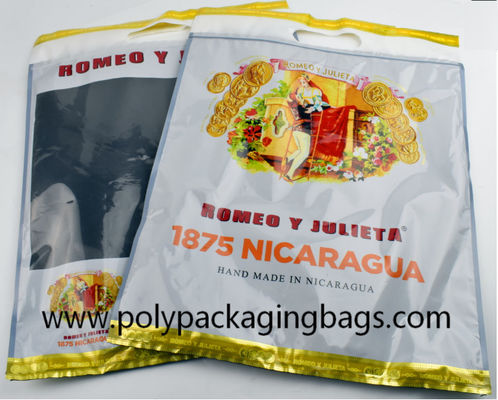 Esponja hidratante de gran capacidad de las bolsas de plástico del cigarro con el sistema humedecido dentro