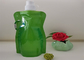 Agua plástica Juice Stand Up Pouches, bolsa libre de la capacidad grande del canalón de la bebida de BPA