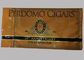 Bolso Ziplock de encargo del cigarro del tabaco de la cubierta del tirón, bolsos de embalaje del cigarro con la cremallera