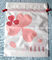 Bolso cosmético del lazo plástico de las mujeres de lujo modificado para requisitos particulares, rosado
