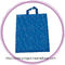 Bolso suave de la manija del lazo del HDPE reciclable de 0.15m m/bolsos de compras plásticos