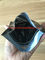 Color negro clásico hidratante plástico del bolso de la bolsa del cigarro de la cremallera universal