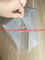 Material degradable transparente blanco polivinílico de empaquetado sellado lados de la protección del medio ambiente de 3 bolsos