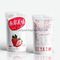 Matte Recyclable Ziplock Food Packaging helado a prueba de humedad