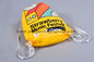 mochila plástica del lazo de 40L 0.05m m PE para las bolsas de plástico del lazo de la ropa