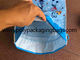Fotograbado que imprime bolsos de lazo plásticos helados 0.06m m del CPE
