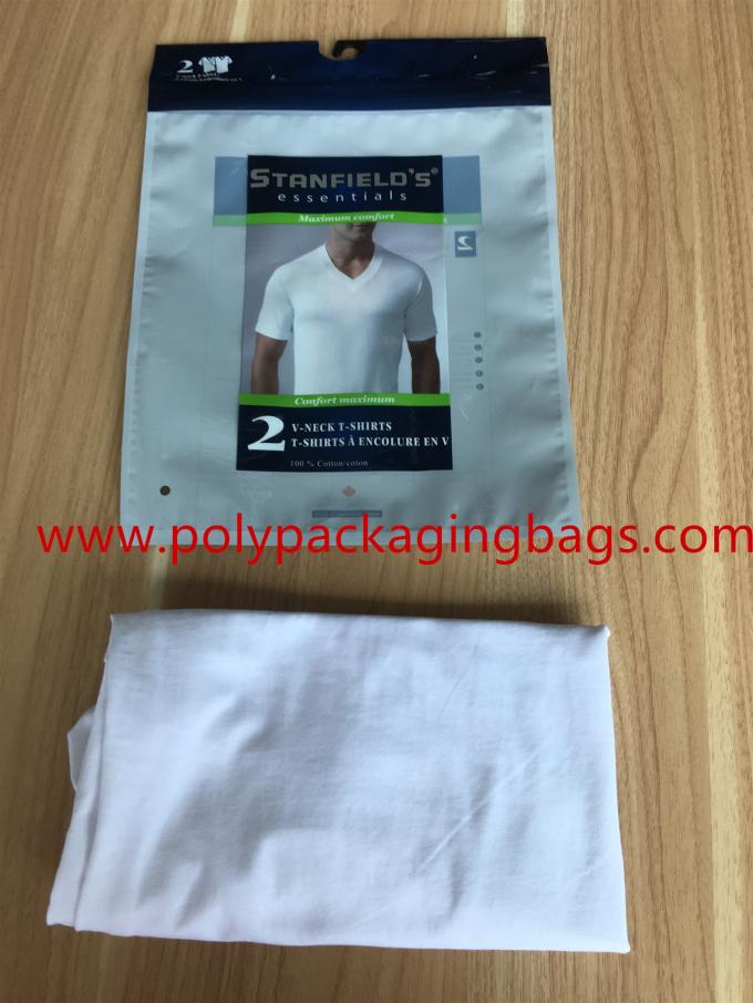 La aduana masculina que se puede volver a sellar de la ropa interior imprimió los bolsos OPP/el material de CPP
