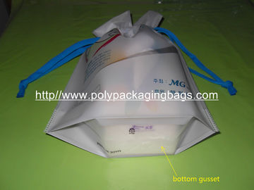 Las bolsas de plástico del lazo personalizado del CPE/del LDPE para la ropa interior/el sujetador/el bikini/el chaleco de las muchachas