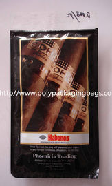 Los bolsos plásticos impresos prenda impermeable del cigarro del Portable con modifican tamaño y diseño para requisitos particulares