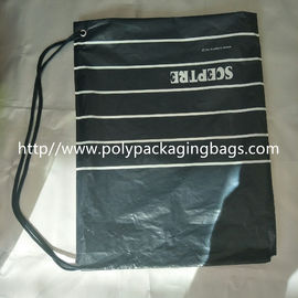 Solo bolso de lazo impermeable con el logotipo de la impresión en color/el bolso de la mochila de la ropa