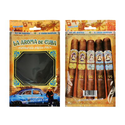 Bolsa de embalaje para cigarros con cierre hermético y humedad personalizada con capa de humedad