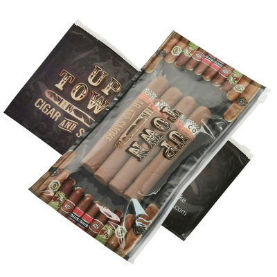 Fabricantes profesionales de bolsas de humidor de cigarros con impresión en gravura y bolsas hidratantes para 90 días de conservación