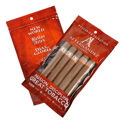 Profesión Bolsa de cigarrillos de humidificador de plástico 65-75% RH 90 días Bolsa de cigarrillos