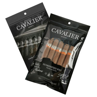 Bolsa de humidificación de cigarros portátil Bolsa de cigarrillos de plástico de venta al por mayor Bolsa de humidificación de cigarrillos de llegada nueva