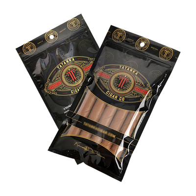 Impresión a medida Accesorios para fumar de plástico a mano con rodillo de tabaco Bolsa de viaje para cigarrillos de tabaco para bolsas de embalaje