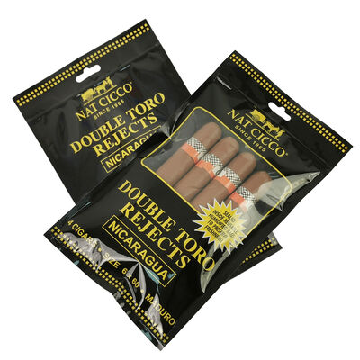 Bolsas de puros medianas con láminas de humedad personalizadas diseñadas para mantener niveles óptimos de humedad que garanticen la frescura del cigarro