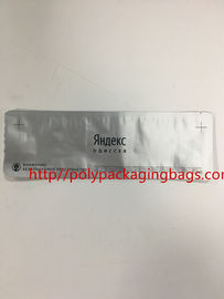 Bolsas impresas de encargo del papel de aluminio del envase de plástico 3 lados térmicos en caliente
