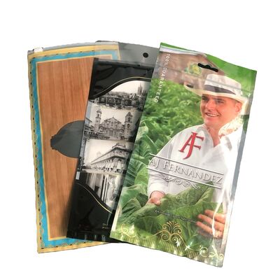 Bolsas de cigarros TPU y PE personalizadas de grado alimenticio Diseño de cierre de cremallera Envases de protección duraderos reutilizables Soluciones para el almacenamiento de cigarros