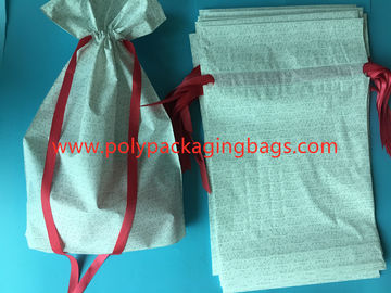 Las bolsas de plástico blancas del lazo del CPE para el regalo del Año Nuevo/artículos personales de S de las mujeres los ‘