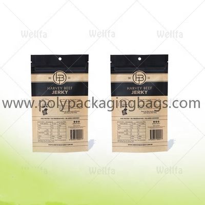Café Bean Packaging bolso Ziplock de Kraft de 240 micrones