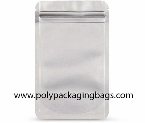 OPP que se puede volver a sellar laminó el bolso de la cremallera del papel de aluminio para el acondicionamiento de los alimentos