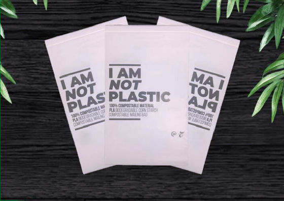 El empaquetado Ziplock biodegradable amistoso de la maicena de Eco empaqueta bolsos impresos de encargo de la cremallera