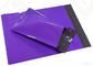 Impresión de bolsos polivinílicos de empaquetado, bolso polivinílico plástico púrpura del anuncio publicitario