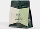La bolsa plástica que se puede volver a sellar vacía de la parte inferior de plano del café modificó el sello de 8 lados para requisitos particulares