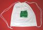 Bolso plástico de la mochila del lazo impermeable con el precio de fábrica para viajar, promoción, deportes