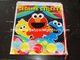 Mochila plástica linda del lazo de los niños con las historietas del Sesame Street