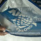 Mochila plástica azul del lazo, bolsos de lazo personalizados bajo fuerza 10kgs