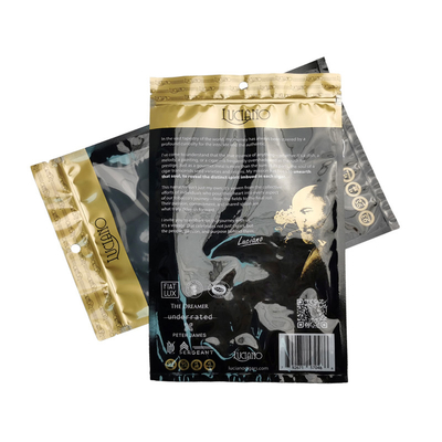 Bolsas de humidor de cigarros re-cerrables con sistema hidratado y caja de visualización para 90 días de frescura