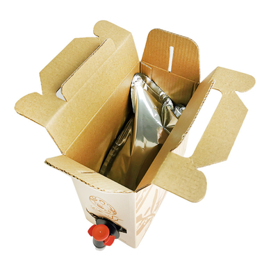 Embalaje en caja de 1L de aluminio para bolsas de bebés, con grifo de dispensador, adecuado para bolsas de embalaje de jugo líquido, vino, café y aceite de oliva, con grifo para bebés