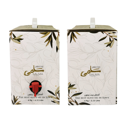 Eco amigable 1l 3l 5l Reutilizable Bolsa de bebidas en la caja Vino válvula de grifo Agua Jugo de café Leche Bolsa de bib en la caja Dispensador Embalaje relleno