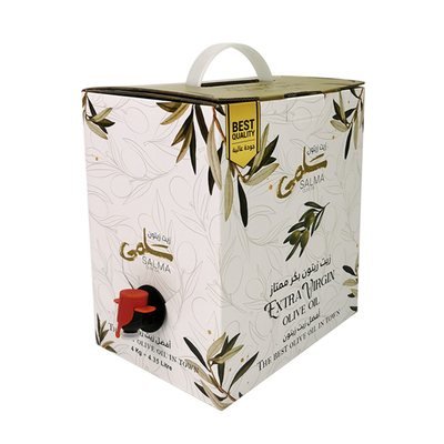 Eco amigable 1l 3l 5l Reutilizable Bolsa de bebidas en la caja Vino válvula de grifo Agua Jugo de café Leche Bolsa de bib en la caja Dispensador Embalaje relleno