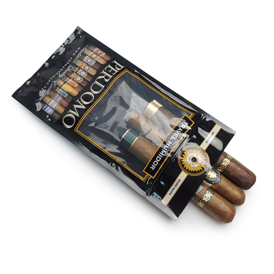 Bolsa de embalaje para cigarros con humedad, personalizada, con cierre Ziplock, de una sola bolsa, con impresión personalizada, bolsa hidratante para cigarros