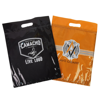 Bolsas de embalaje de cigarrillos de gran capacidad 30 con impresión de gravura Bolsas de humedad de cigarrillos de humedad Bolsas de humidor de cigarrillos ziplock
