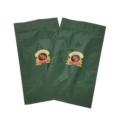 Bolsas de cigarrillos de humidificación de plástico con cerradura por cremallera