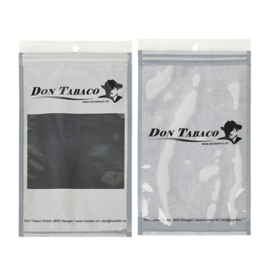 Bolsa de humedad para cigarros reutilizable, duradera y personalizada con cremallera, producto de embalaje e impresión de nueva generación para cigarros