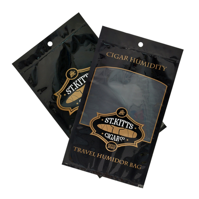 Venta al por mayor Eco Amigable Reutilizable Mantener los cigarros húmedos y frescos Productos de tabaco Bolsas de cigarros Bolsas de cremallera Bolsa de humidificador de viajes