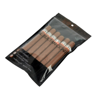 Bolsa de humedad para cigarros reutilizable, duradera y personalizada con cremallera, producto de embalaje e impresión de nueva generación para cigarros