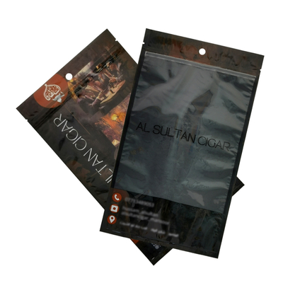 Bolsa de humedad para cigarros reutilizable, duradera y personalizada con cremallera, producto de embalaje e impresión de nueva generación para cigarros
