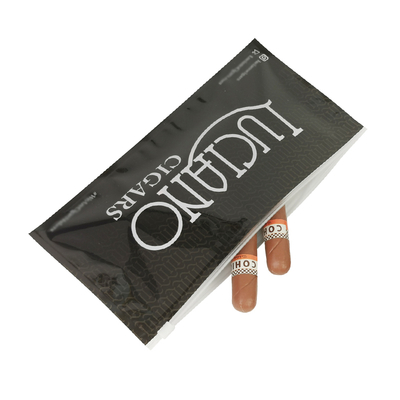 Embalaje Fabricante Bolsa de embalaje con cremallera Bolsas de cigarrillos con cremallera en caja Bolsa de plástico para cigarrillos