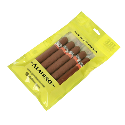 Embalaje con cremallera Bolsa de cigarros Bolsas de cremallera en caja Bolsa de plástico de cigarros Fabricante profesional de embalajes de tabaco